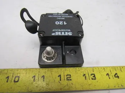 Chief Enterprises 171-SO-120-2 Waterproof 30VDC 120A RV/Auto Circuit Breaker