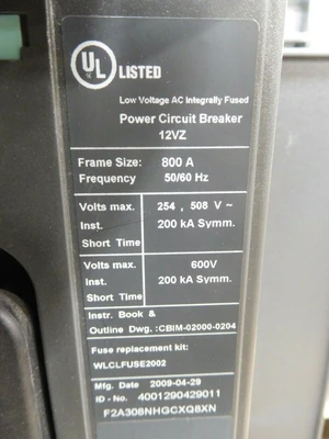 Used Siemens WLF2A308 Circuit Breakers Ohio US | Equipment Recovery Corp. #1330610