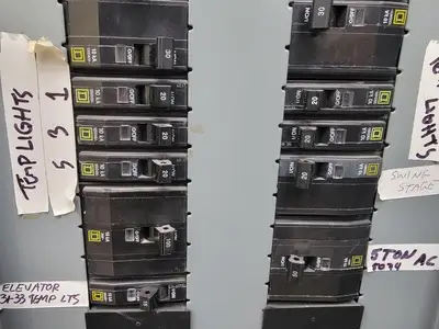 75 kVA Temporary Power Distribution Cart 600V Pri. 208Y/120V Sec.