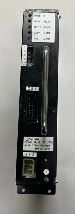 Used OKUMA E0451-680-004 Miscellaneous Equipment (Electrical & Power) Ohio US | Surplus Asset Holdings #1210168