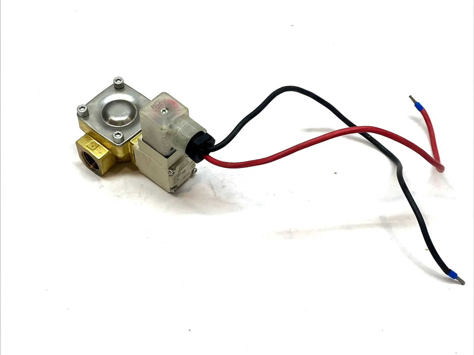 USED SMC PILOT‑OPERATED 2‑PORT SOLENOID VALVE
