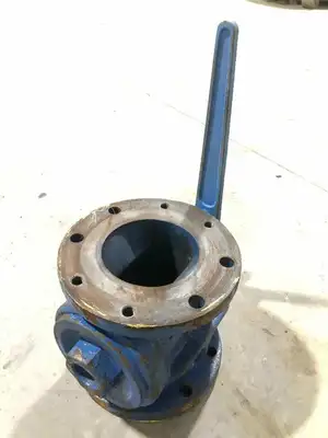 CGA 6″ CI Lever-Operated Gas Shut-Off Plug Valve 125PSI