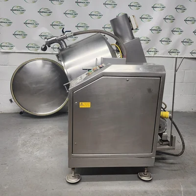 Stephan mobile tiltable vacuum mixer, type: VM 200, 200 lite, 2 speeds, on wheels # 704960