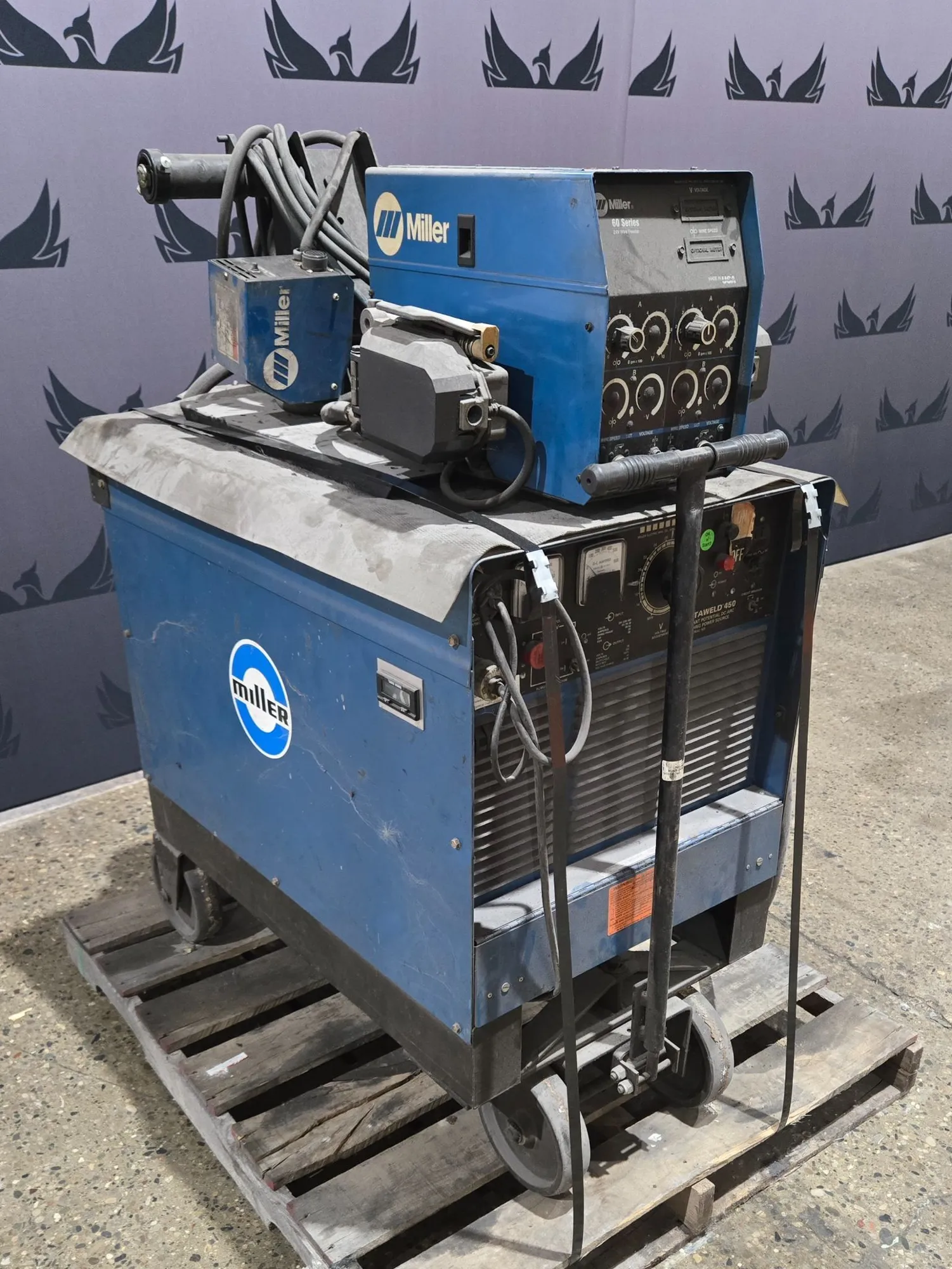 USED MILLER DELTAWELD 450