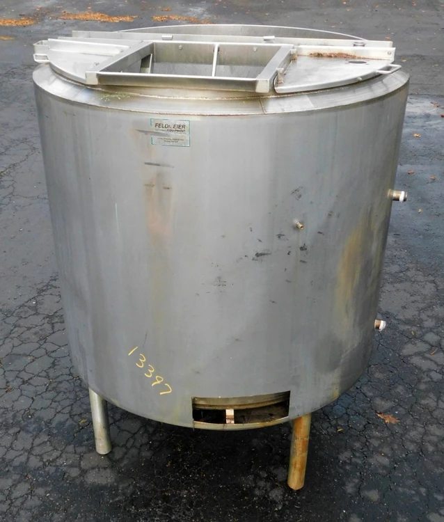 Used FELDMEIER 800 GALLON TANK OPEN TOP TANK Stainless Steel Tanks New Jersey US | Champion Trading Corporation #424564