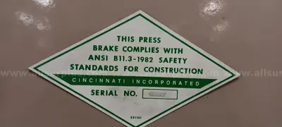 CINCINNATI INC 230AF-10 Press Brakes | Mohawk Machinery (10)