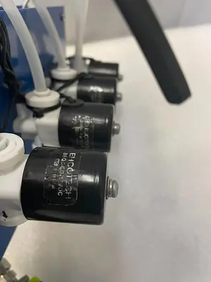 PNEUMATIC ACTUATOR WITH FLOW SWITCH, DIGITAL READOUT, ECOTECH VALVE AND KEY INST