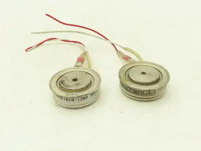 Mitel DCR604SE1818-1289 Thyristor Puck Rectifier Diode 1.5" Dia Lot of 2