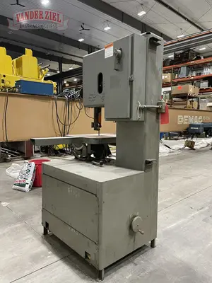 Used 1980 GROB 4V-18 Vertical Band Saws Michigan US | Vander Ziel Machinery Sales #480514