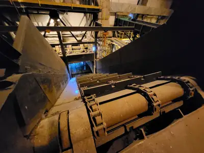 8ft. Infeed Log Conveyor