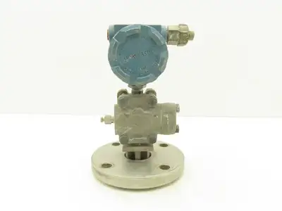 Rosemount 1151LT5SA0F22DL4C9 Pressure Transmitter 45VDC 275PSI 3" Flange Mounted