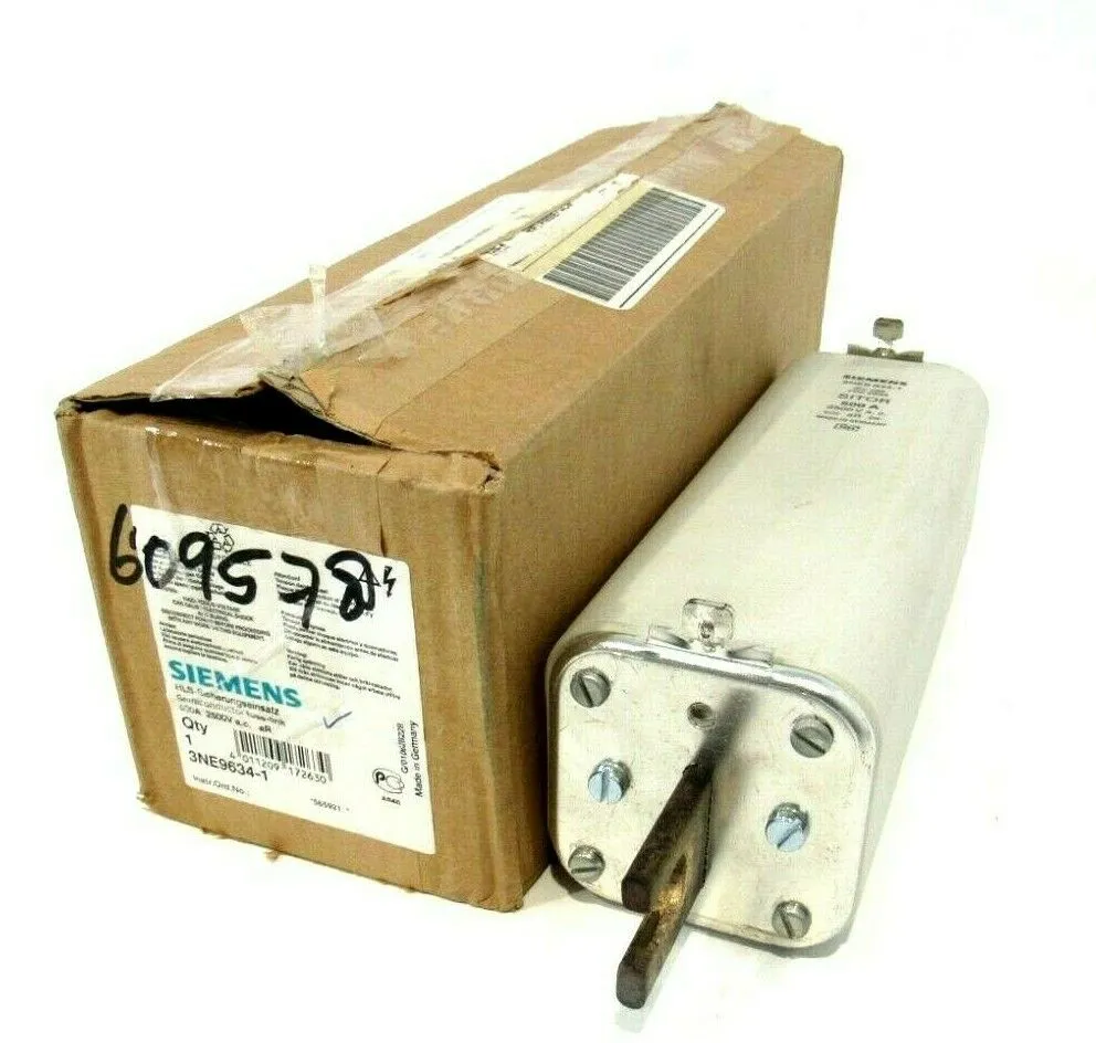 NEW SIEMENS 3NE9634-1 SEMICONDUCTOR FUSE-LINK 3NE96341
