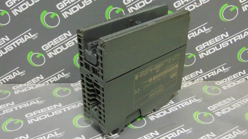 Siemens Simatic I/O Module 6ES7 323-1BL00-0AA0 No Cover Used