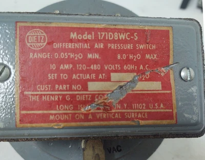 NEW Dietz 171D8WC
