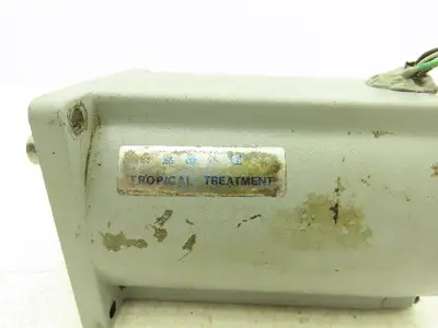 NISSEI GFM-15-20-T90X AC Induction Gearmotor 90W 78RPM 200-220V 3Ph 50/60Hz 20:1