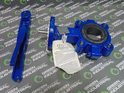 Keystone BF14 2" Lever Actuated Butterfly Valve Assembly New NIB