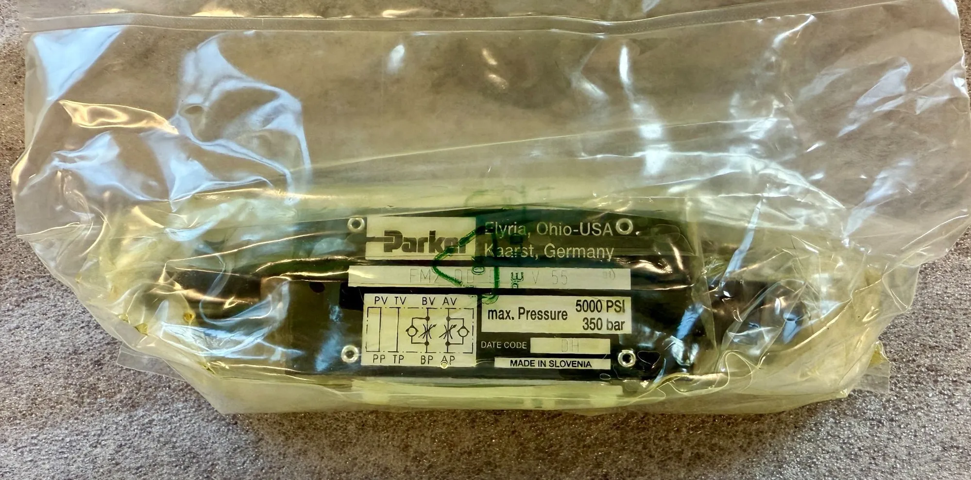 New | in-Stock Parker FM2 DD D S V 55 Valves/Fittings Ohio US | Great American Equipment Company #1187354