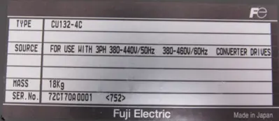 NEW FUJI ELECTRIC CU132-4C BREAKING UNIT CU1324C