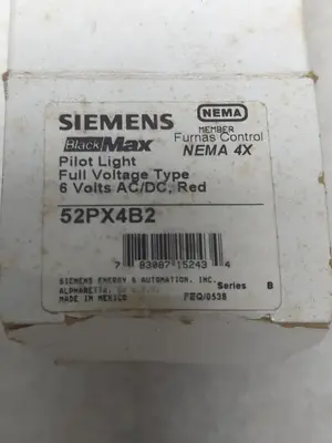 New | in-Stock SIEMENS 52PX4B2 Miscellaneous Equipment (Electrical & Power) | Surplus Asset Holdings #1189897