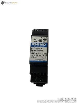 Used RHINO PSC-24-015 Power Supplies Kentucky US | Industrial Parts R Us Inc. #908903