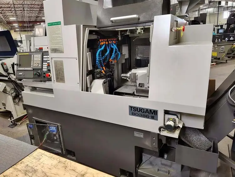 Used 2021 TSUGAMI B0386 III CNC Lathes Ohio US | Toolquip, Inc. 8 #174377