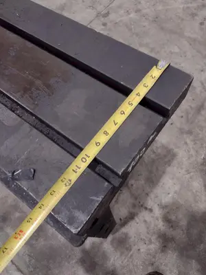 30" X 24" X 22" CARLTON T-SLOTTED UNIVERSAL ADJUSTABLE DRILL BOX TABLE:: YOBRO #23823
