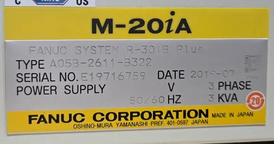 Used 2019 FANUC M-20IA/35M + R-30IB PLUS Robots Michigan US | iGAM Industrial Marketplace #978906