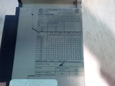 Used MERLIN GERIN NSC100N Circuit Breakers Ohio US | HGR 24 #878299