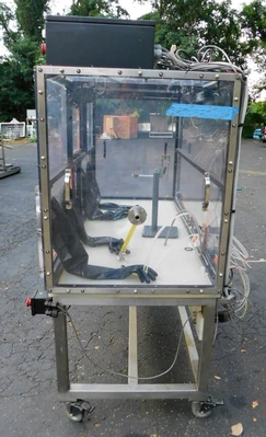 USED BARNES TECH GLOVE BOX 6 X 30 X 36