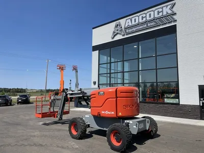 Used 2014 SKYJACK SJ46 AJ ARTICULATING BOOM LIFT Articulating Boom Lifts Alberta CA | Adcock Equipment #1418162