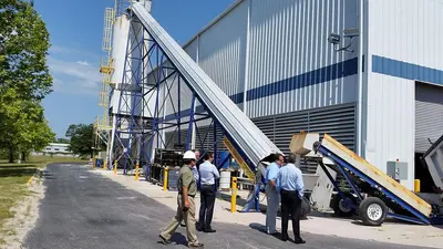 Unloader, Truck, Bulk, Hopper, Silo, Vibrating Conveyor, Baghouse #5991681