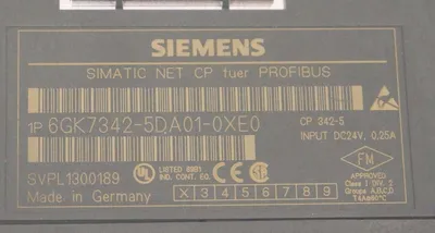 SIEMENS 6GK7342-5DA01-0XE0 COMMUNICATIONS PROCESSOR 6GK73425DA010XE0