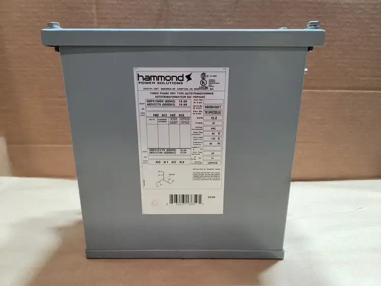 Used HAMMOND Y015PKCB3L0U Transformers British Columbia CA | Lenmark #835235
