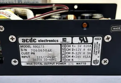 New | in-Stock ACDC RBQ-173 Miscellaneous Equipment (Electrical & Power) | Surplus Asset Holdings #1202105