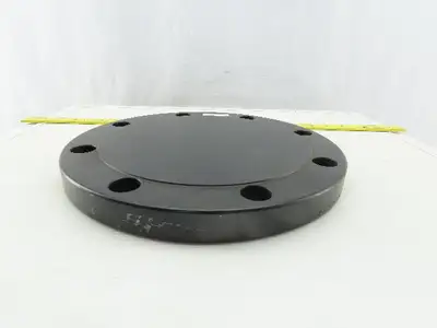 8 Bolt Low-Pressure Steel Unthreaded Pipe Flange Cap Pipe Size 6"