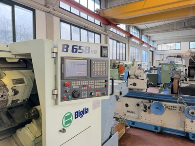 Used BIGLIA B658YB CNC Lathes | Gamba Macchine Srl #1282043