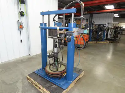 Nordson Rhino Hot Melt Drum Unloader Pneumatic Pump 65:1 Ratio 100PSI