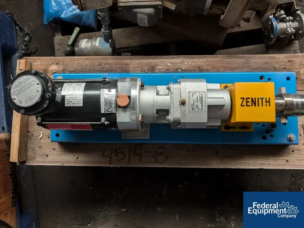 USED Zenith Zenith Metering Gear Pump, Model 61-21000