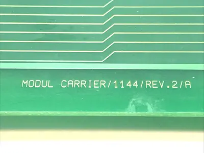 Used F&K Delvotec Module Carrier Rev. 2/B 1144 Printed Circuit Boards (PCB) Michigan US | Maverick Industrial Sales #1393472