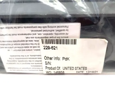New | in-Stock Numatics End Plate Kit, FlexiBlok, Pneumatic Manifold Parts (Hydraulics and Pneumatics) Michigan US | Maverick Industrial Sales #1399881