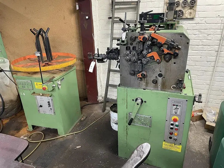 Used BOBBIO BTS 200 SPRING COILING Coil Winders | Apt International N.V #365310