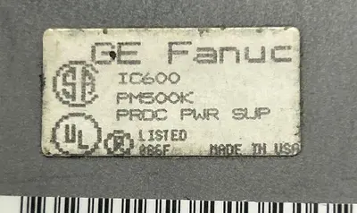 USED GE FANUC IC600PM500K