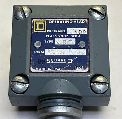 Used SQUARE D 9007B Miscellaneous Equipment (Electrical & Power) | Surplus Asset Holdings #1191575