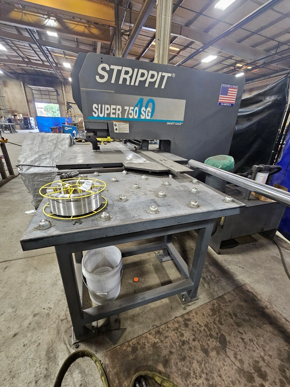 Used 1900 STRIPPIT SUPER 750 SG Single End Punches Illinois US | Revelation Machinery #1459955