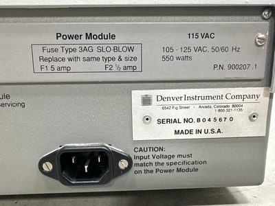 Denver Instrument Mark I Moisture Analyzers | Fram Fram LLC (12)
