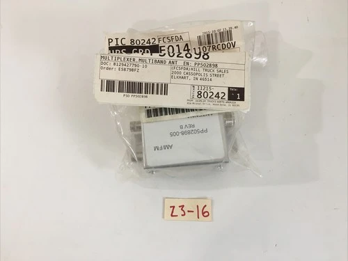 *Fast Shipping PANA-PACIFIC MULTIPLEXER-MULTIBAND,SIN PSO-PP502898
