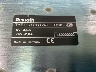 Used BOSCH REXROTH 0608830240 PLC Ethernet Equipment Ohio US | HGR 24 #1520868