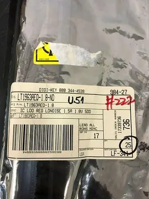 LT1963AEQ-1.8 QTY 15