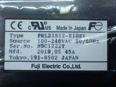 NEW FUJI ELECTRIC PHL21B12E10EV