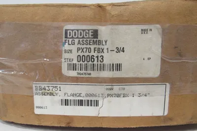 NEW DODGE PX70FBX1-3/4 FLANGE ASSEMBLY 000613